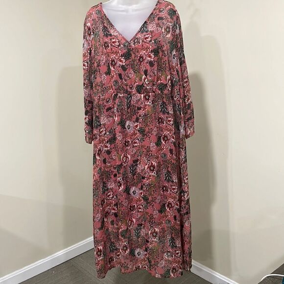 NWT Joe Browns Floral Dress. Size 20 1X plus - Picture 1 of 12